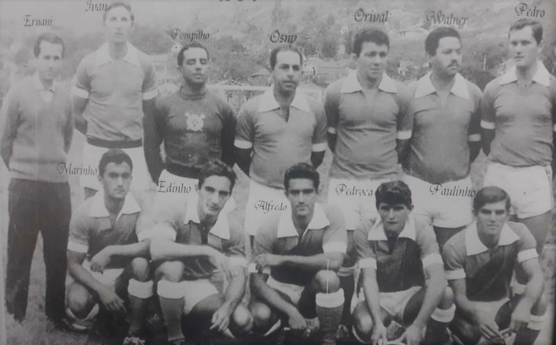 Equipe de futebol do Clube N&aacute;utico Riachuelo – Foto: Acervo da diretoria/C.N.Richuelo/ND