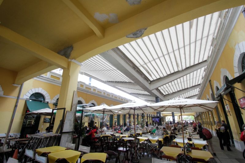 Interior do Mercado Público de Florianópolis