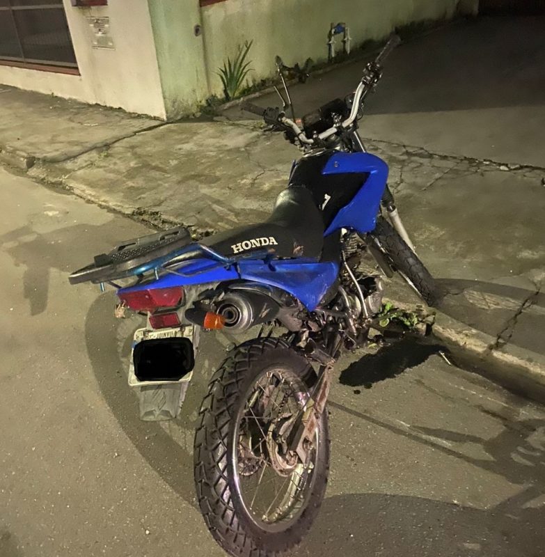 Homem que estava na moto morreu ainda no local do acidente – Foto: Divulga&ccedil;&atilde;o/ND