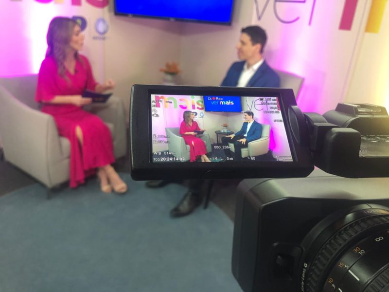 Programa Ver Mais foi transmitido direto da Feira CasaPronta – Foto: Divulgação/ND