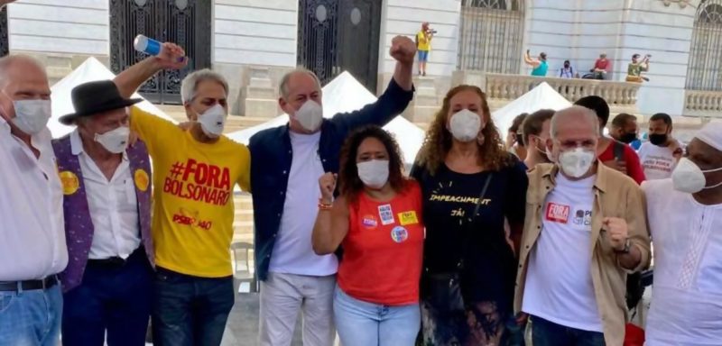 ‘Precisamos tirar lira da in&eacute;rcia’, diz Ciro Gomes em ato no Rio de Janeiro – Foto: Reprodu&ccedil;&atilde;o/ND