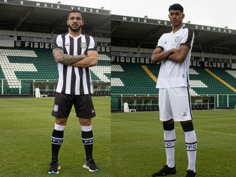Novos uniformes do Figueirense – Foto: Patrick Floriani/FFC