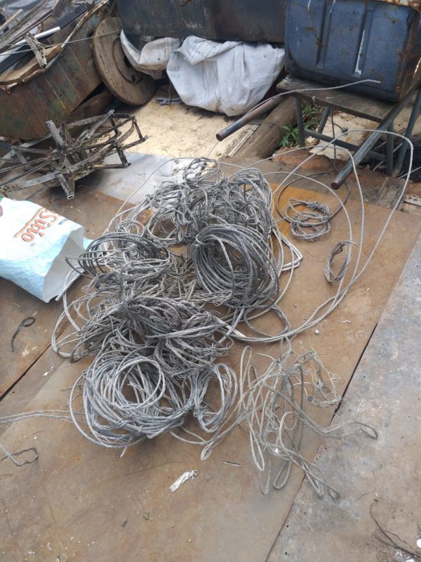 Furto de cabos e fios com puni&ccedil;&atilde;o por lei sancionada em Joinville. – Foto: Pol&iacute;cia Militar de Indaial2