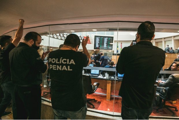 Criação da Polícia Penal de Santa Catarina é aprovada pela Assembleia Legislativa – Foto: Bruno Collaço / Agência AL