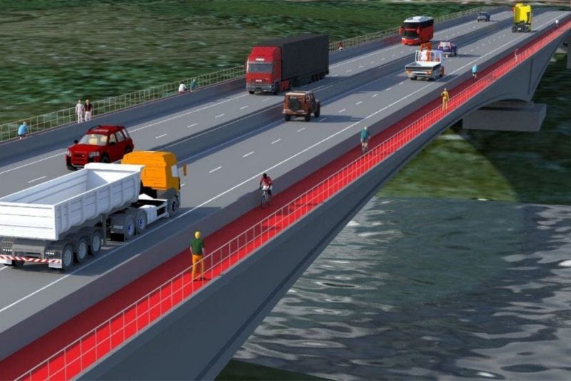 União autorizou a obra da Ponte Joinville e estipulou prazo para início e fim da construção – Foto: Divulgação
