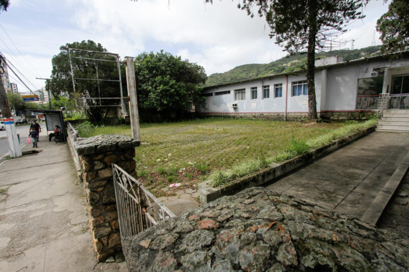 Im&oacute;vel federal poder&aacute; abrigar o restaurante popular de Florian&oacute;polis na avenida Mauro Ramos – Foto: L&eacute;o Munhoz/ND