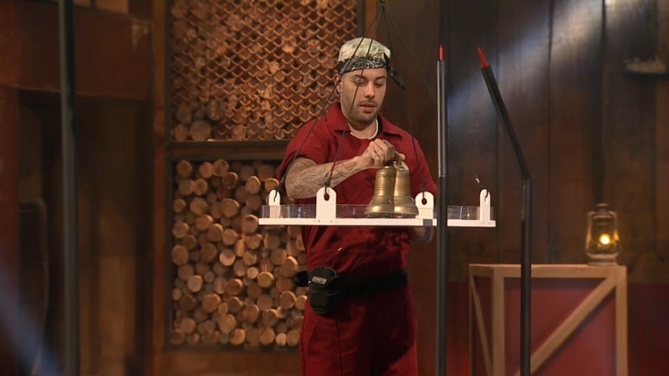 Gui Ara&uacute;jo soube dosar as habilidades e foi o vencedor da Prova de Fogo – Foto: Reprodu&ccedil;&atilde;o/RecordTV