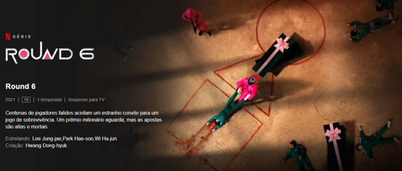 S&eacute;rie tem classifica&ccedil;&atilde;o indicativa 18 anos – Foto: Reprodu&ccedil;&atilde;o/ND