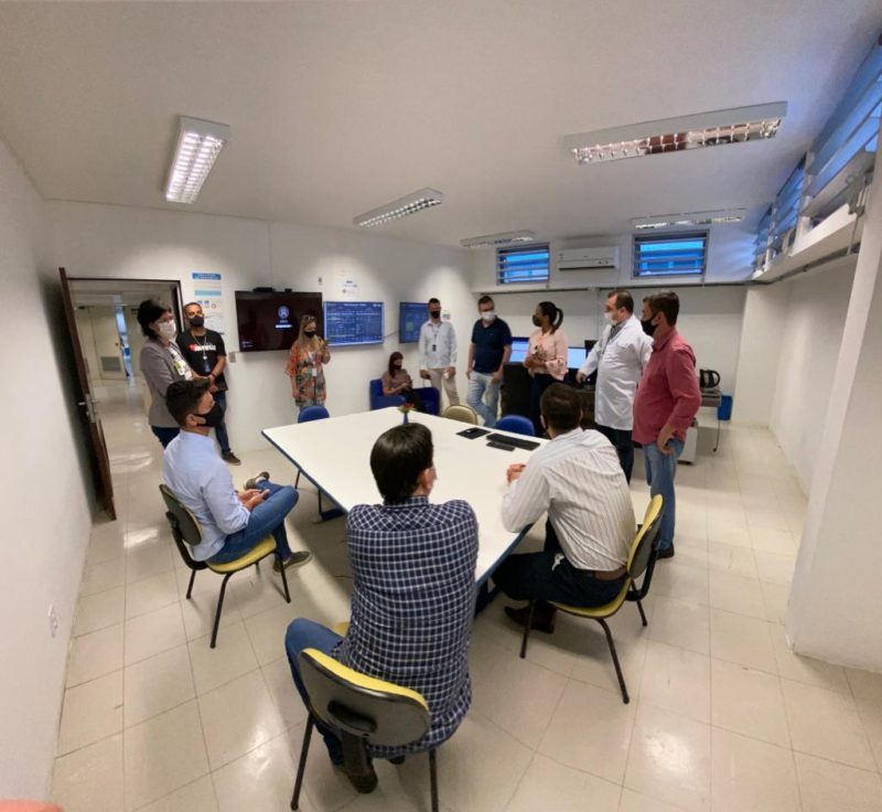 Membros da Comiss&atilde;o de Sa&uacute;de visitam Hospital Regional – Foto: Divulga&ccedil;&atilde;o