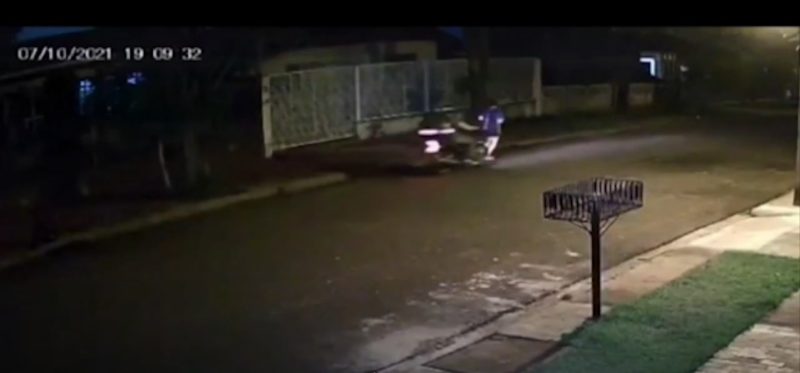 Mulher foi apalpada enquanto corria em Maring&aacute; – Foto: Reprodu&ccedil;&atilde;o/ND