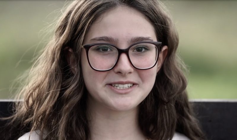Rosa Maria Pereira Miranda, adolescente que dá nome a um dos documentários do projeto Inspiração – Foto: Rita da Silva/Divulgação/ND