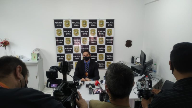 delegado Pedro , da polícia civil de joinville