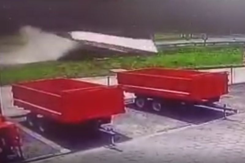 Tombamento aconteceu na manhã de quinta (21), em Papanduva – Foto: Internet