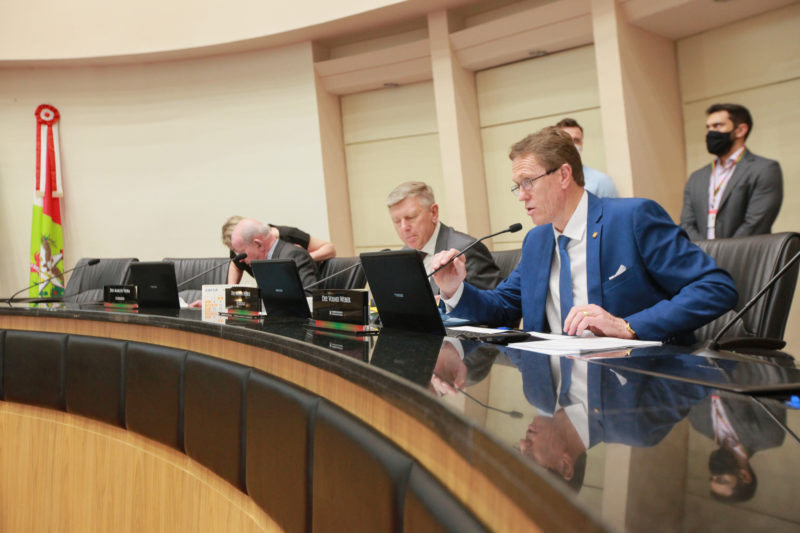 Reuni&atilde;o de comiss&otilde;es – Foto: Vicente Schmitt/Divulga&ccedil;&atilde;o/ND