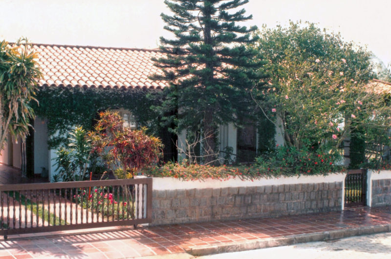 Vista frontal da antiga casa – Foto: Arquivo Pessoal