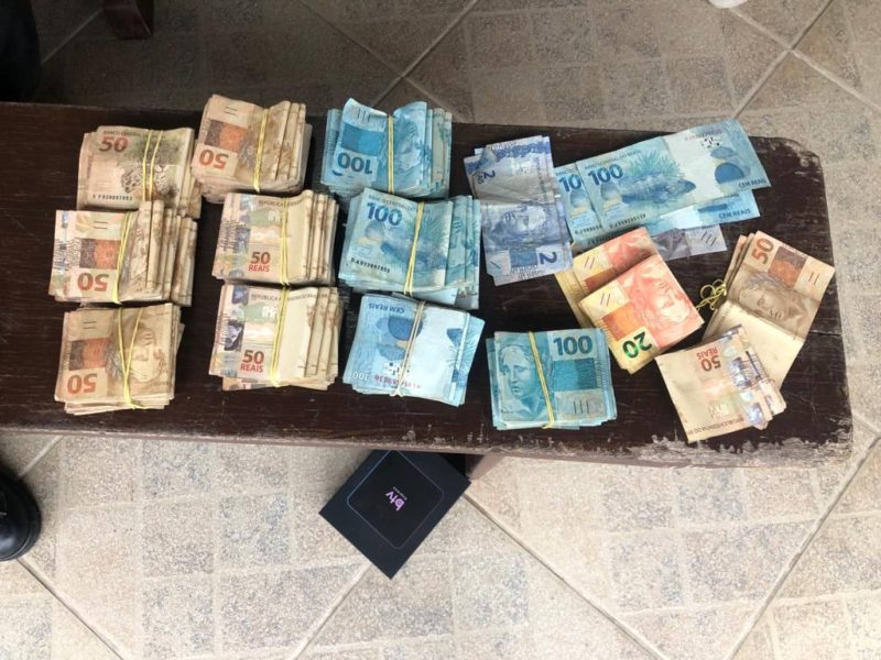 Saques da quadrilha criminosa poderiam chegar a R$ 10 milh&otilde;es – Foto: PF/Reprodu&ccedil;&atilde;o