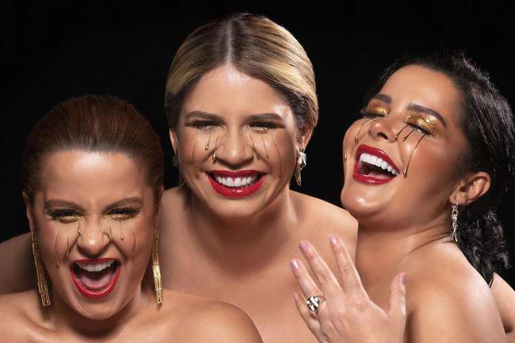 Maiara e Maraisa e Marília Mendonça tinham acabado de lançar projeto musical juntas – Foto: Reprodução/Internet