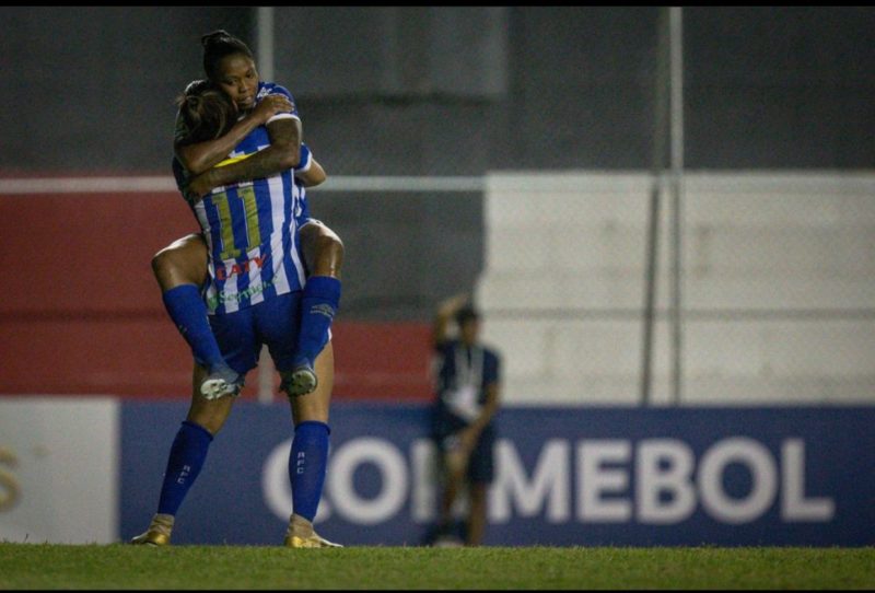 Ava&iacute; Kindermann estreou com vit&oacute;ria na competi&ccedil;&atilde;o sul-americana – Foto: Conmebol/divulga&ccedil;&atilde;o