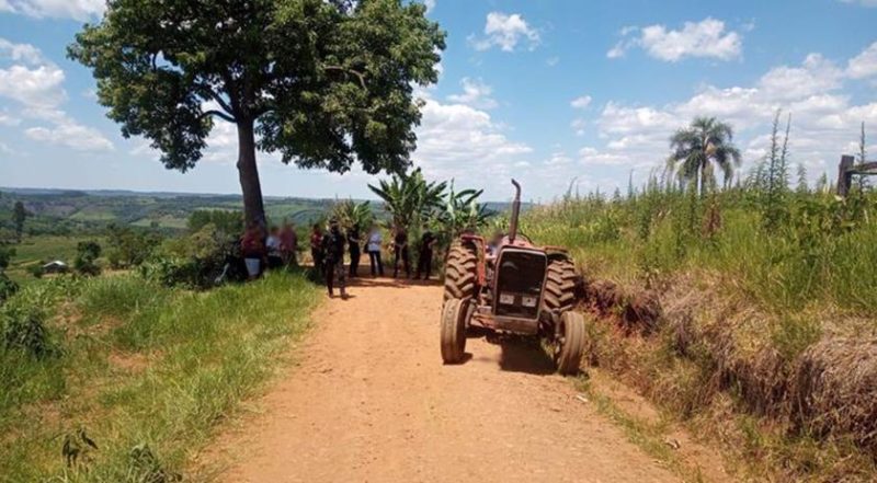 Menino morreu em acidente com trator. – Foto: Unidad Regional 12 Irigoyen/Reprodu&ccedil;&atilde;o/ND