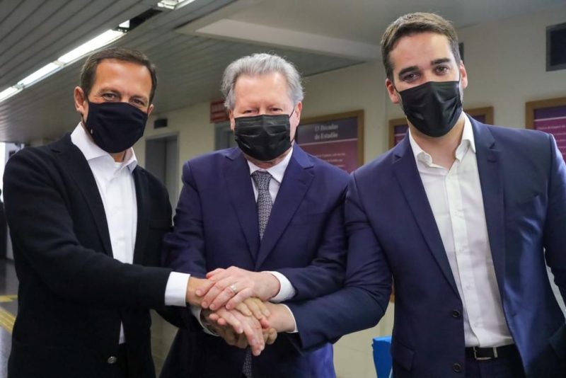 D&oacute;ria, Virgilio e Leite: o s&iacute;mbolo da desuni&atilde;o – Foto: Divulga&ccedil;&atilde;o