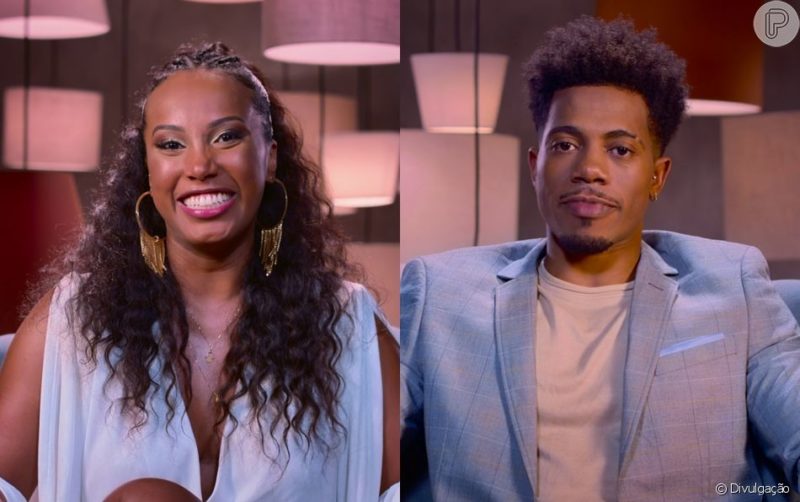 Carol e Hudson &eacute; um dos casais de Casamento &agrave;s Cegas Brasil que j&aacute; terminaram – Foto: Reprodu&ccedil;&atilde;o Netflix Brasil