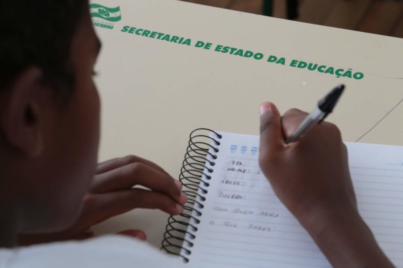 Escolas da rede estadual de SC terão aprovação automática nos anos iniciais em 2021- Foto: Maurício Vieira/Divulgação/ND