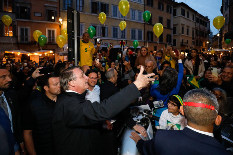 (Roma – It&aacute;lia, 31/10/2021) Visita&ccedil;&atilde;o &agrave; Piazza del Colosseo. – Foto: Alan Santos/ND