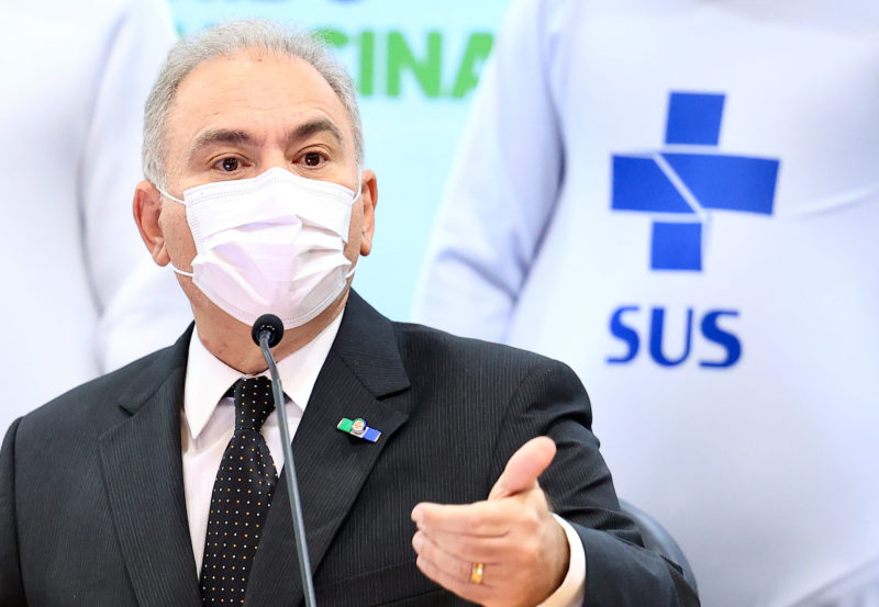 Ministro da sa&uacute;de Marcelo Queiroga – Foto: Walterson Rosa/Minist&eacute;rio da Sa&uacute;de/ND