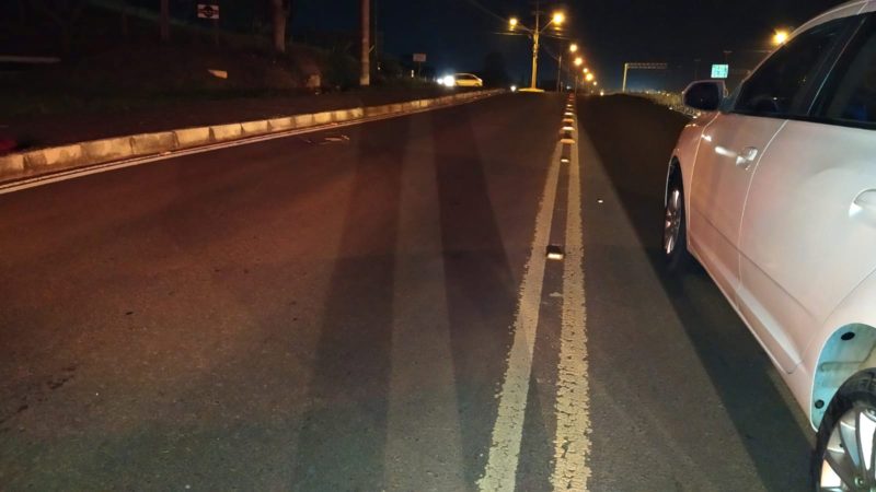 Acidente deixou uma pessoa ferida, segundo os bombeiros &mdash; Foto: PRF/Divulga&ccedil;&atilde;o/ND