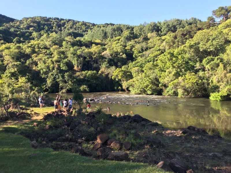 Homem morreu enquanto tomava banho de rio em Lages – Foto: CBMSC/Divulga&ccedil;&atilde;o/ND
