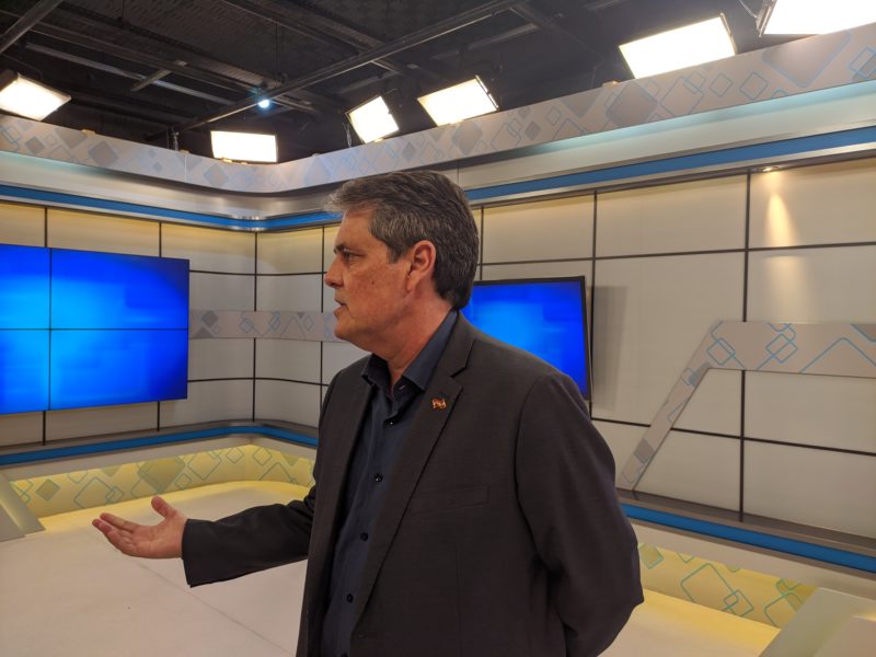 Andr&eacute; Motta Ribeiro fala sobre o momento atual da pandemia em SC – Foto: Ian Sell/ND