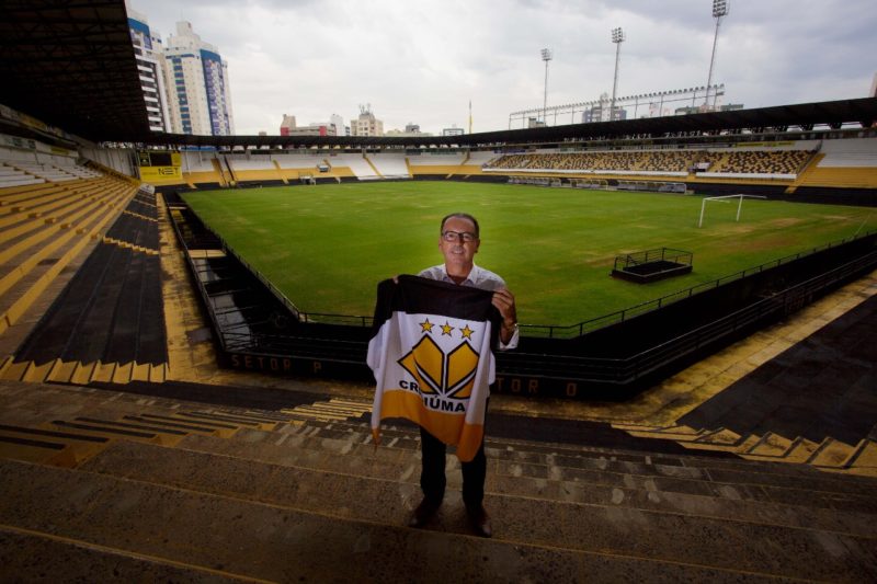 Anselmo Fritas deve ser reeleito presidente do Crici&uacute;ma Esporte Clube – Foto: Divulga&ccedil;&atilde;o