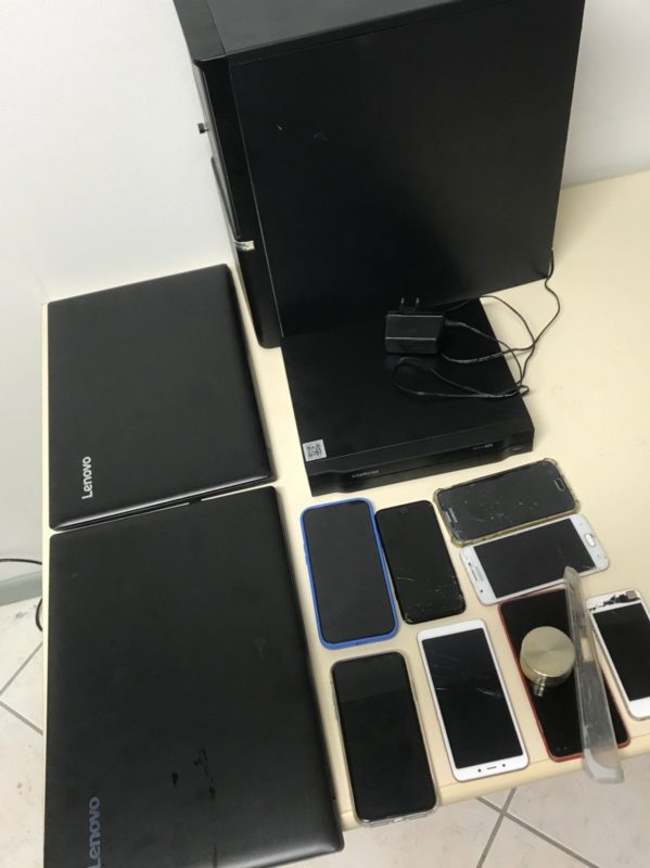 Pol&iacute;cia Civil cumpriu mandado de busca e apreens&atilde;o em boate em S&atilde;o Jos&eacute; – Foto: Pol&iacute;cia Civil/Divulga&ccedil;&atilde;o/ND