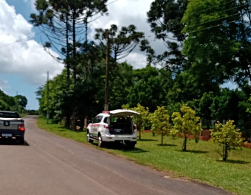 Per&iacute;cia Cientifica periciou o local onde ocorreu o atropelamento &mdash; Foto: Pol&iacute;cia Civil/Divulga&ccedil;&atilde;o/ND