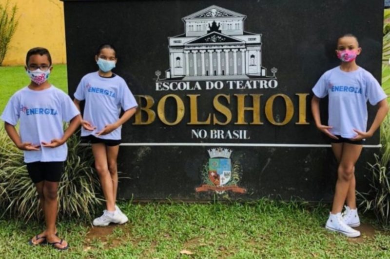 Pedro, Ana Luísa e Yasmin participaram da seleção – Foto: Divulgação
