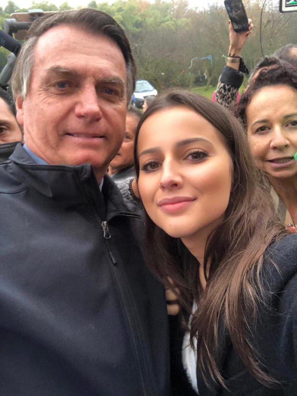 Vereadora&nbsp; Giovana Ronconi Guidarini, &eacute; natural de Nova Veneza no Sul do estado e recebeu o presidente na It&aacute;lia – Foto: Divulga&ccedil;&atilde;o/ND