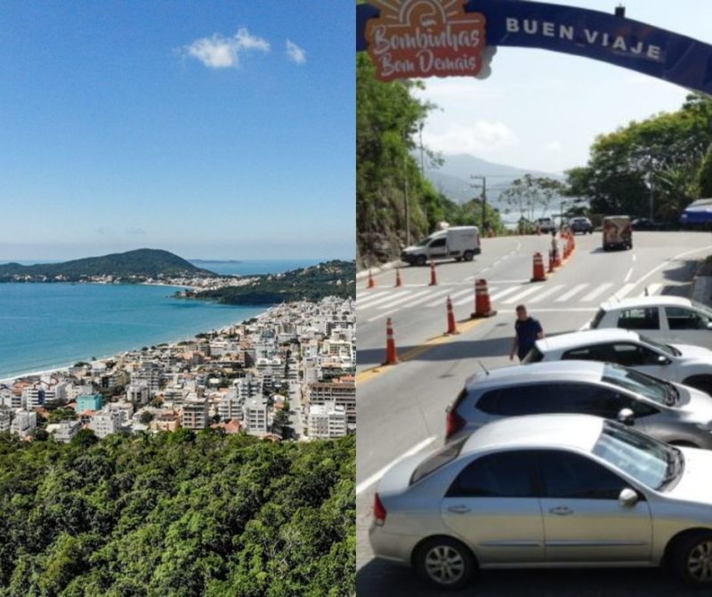 Bombinhas inicia cobran&ccedil;a da TPA – Foto: Vinicius Delego e Prefeitura de Bombinhas/Reprodu&ccedil;&atilde;o/ND