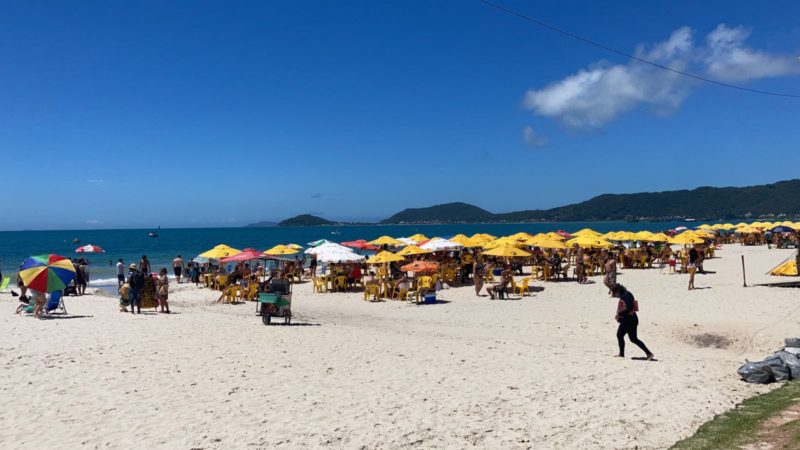 Praia de Canasvieira, em Florianópolis (3) &#8211; Foto: Osvaldo Sagaz/Divulgação/ND