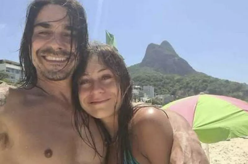  André Gonçalves com filha