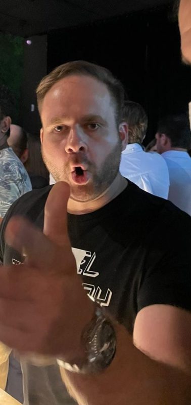 Fabio Simsen destruiu bar e atropelou seguran&ccedil;a em Joinville – Foto: Reprodu&ccedil;&atilde;o/Internet