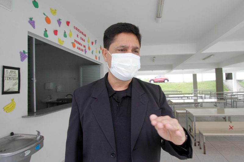 Cel. Marcelo é gestor de uma das sete escolas cívico militares de SC