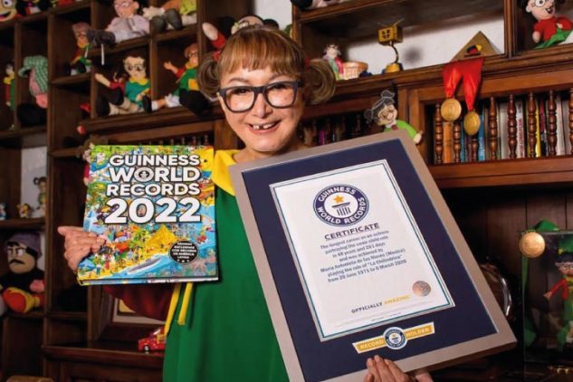 Chiquinha, personagem eternizada no seriado Chaves, entrou para o livro dos recordes