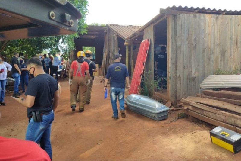 Corpos de m&atilde;e e filha foram encontrados dentro da casa da fam&iacute;lia no Paraguai – Foto: Reprodu&ccedil;&atilde;o/Internet