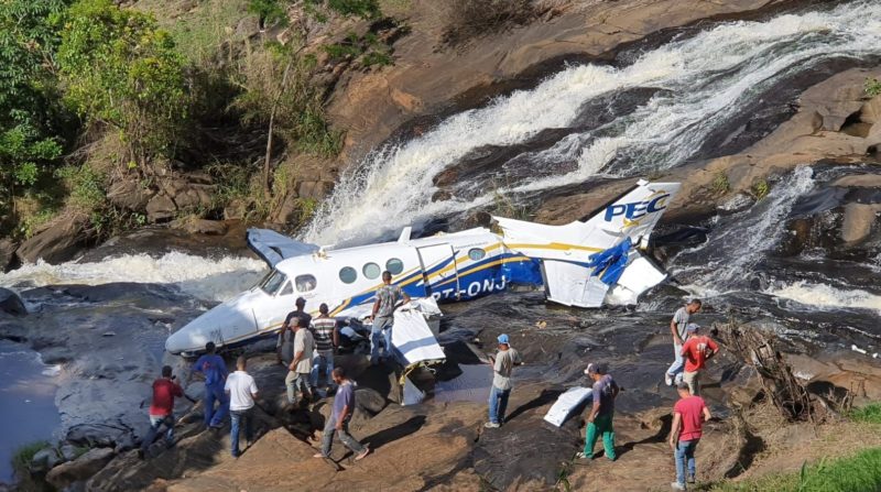 Avião que estava a cantora Marília Mendonça caiu em 5 de novembro &#8211; Foto: Fotos Públicas/Reprodução/ND