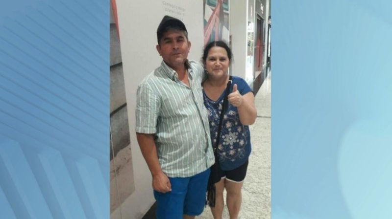 O casal Waldemir Melo, de 51 anos, e Vera de Souza Alonso Melo, de 44 anos. Vítimas fatais do acidente – Foto: Foto: Internet/Divulgação