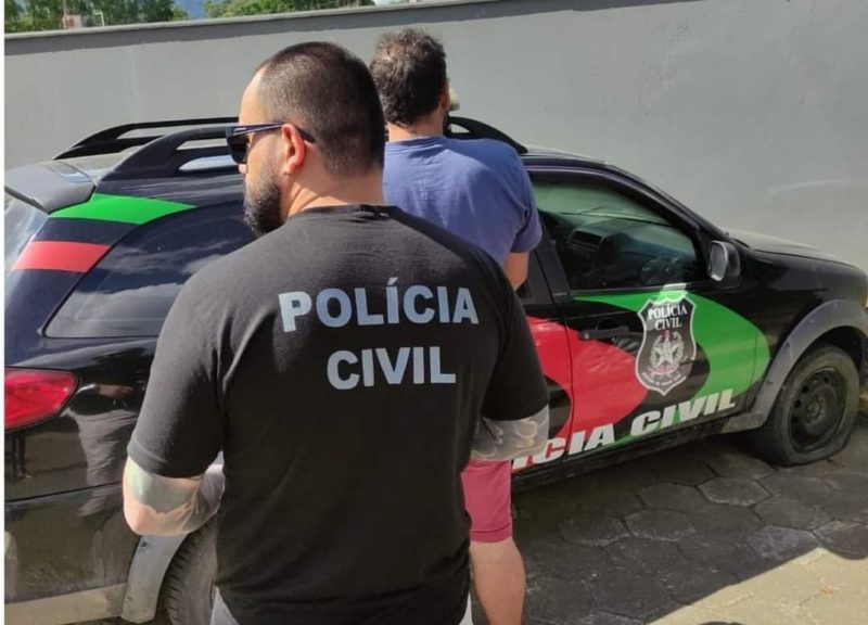 Polícia prende suspeito de homicídio no Vale do Itajaí