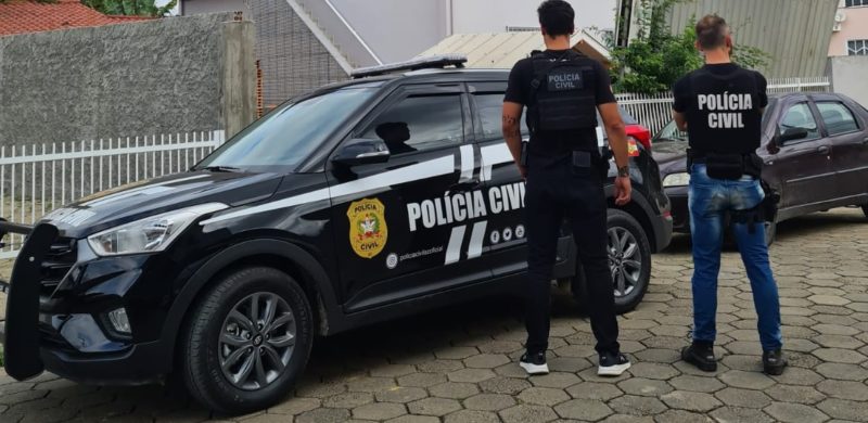 Pol&iacute;cia realizou a pris&atilde;o de mais um envolvido no assalto &agrave; ag&ecirc;ncia banc&aacute;ria em Jos&eacute; Boiteux – Foto: Divulga&ccedil;&atilde;o/PCSC/ND
