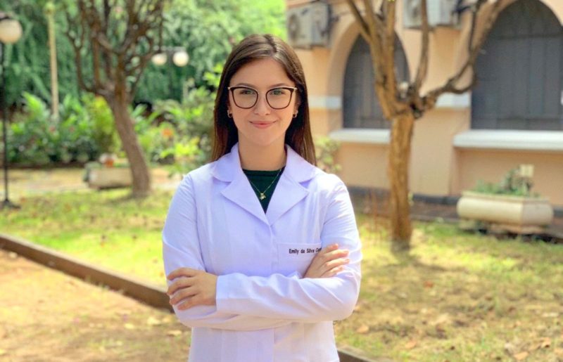 Emily da Silva C&oacute;rneo &eacute; do Laborat&oacute;rio de Fisiopatologia Experimental da Unesc. – Foto: Divulga&ccedil;&atilde;o