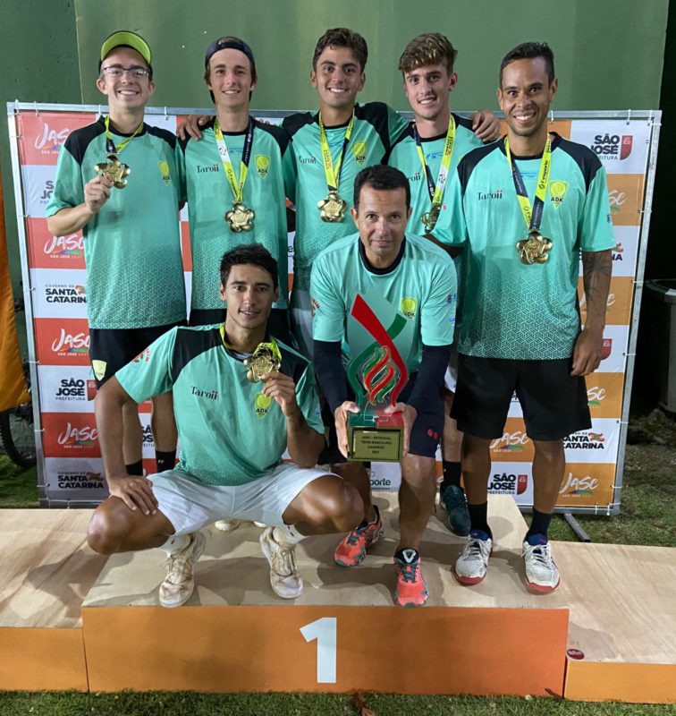 Equipe de Itaja&iacute; vira o jogo e leva o ouro no t&ecirc;nis nos Jasc – Foto: ADK Tennis/Itamirim Clube/Divulga&ccedil;&atilde;o