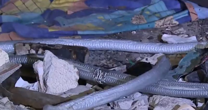 PM faz vistorias semanais nesse e em outros locais abandonados – Foto: Reprodu&ccedil;&atilde;o/NDTV RecordTV